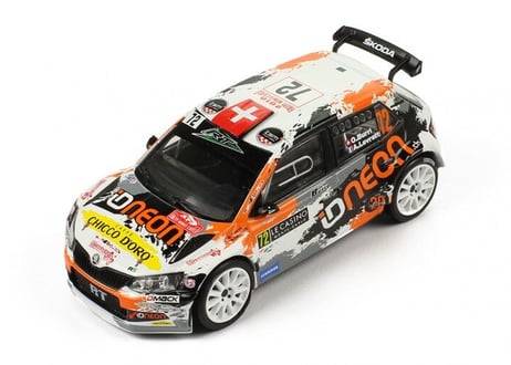 ixo models 1/43  (RAM667) SKODA FABIA R5 #72 Rallye Monte Carlo 2018