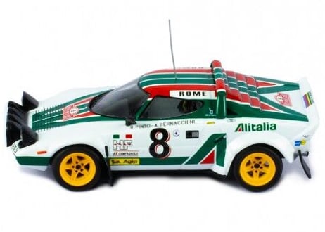 ixo models 1/43 (RAC380C-LQ) Lancia Stratos #8 Rally Monte-Carlo 1976