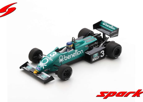 Spark 1/43 (S7286) Tyrrell 011 #3 Winner US GP 1983