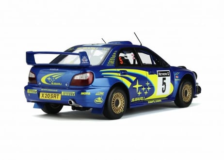 Otto mobile 1/18 (OT391) SUBARU Impreza WRX STI #5 RAC Rally 2001 (Night Lights Ver.)