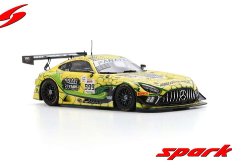 Spark 1/43 (SB729) Mercedes-AMG GT3 #999 Mercedes-AMG Team GruppeM Racing 24H Spa 2023