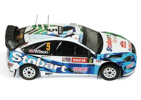 ixo models 1/43 (RAM404) Ford Focus RS WRC08 #5 Wales Rally GB 2009