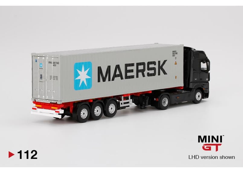 MINI GT Mercedes-Benz ActrosとS15とテント MINI GT -Benz ActrosとS15とテント MINI GT Mercedes-Benz ActrosとS15と