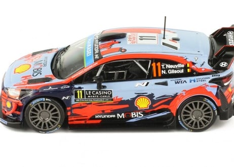 ixo models 1/43 (RAM700) HYUNDAI i20 Coupe WRC # 11 Rallye Monte-Carlo 2019
