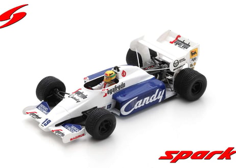 Spark 1/43 (S2778) Toleman TG184 #19 2nd Monaco GP 1984