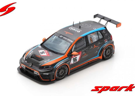 Spark 1/43 (SG541) VW GOLF GTI TCR NO.96 3RD SP 3T CLASS 24H NURBURGRING 2019