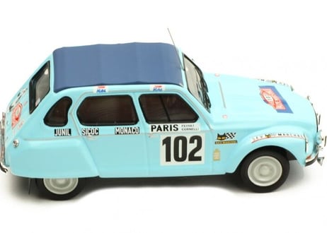 ixo models 1/43 (RAC053) CITROEN DYANE #102 Rallye Monte-Carlo 1976