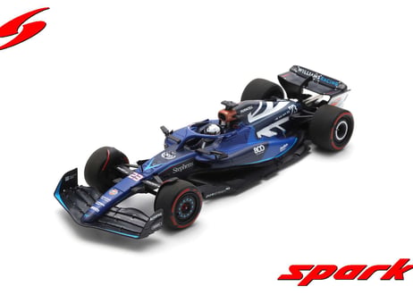 Spark 1/43 (S8588) Williams F1 FW45 #23 Williams Racing 8th British GP - Williams 800th GP