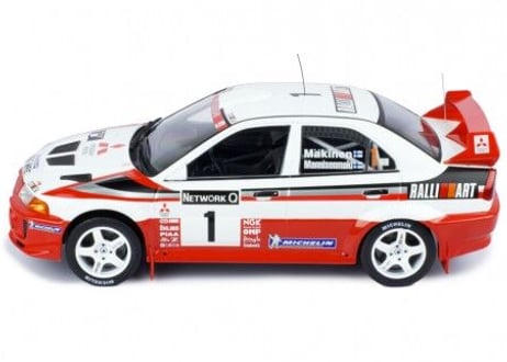 ixo models 1/18 (18RMC093B) MITSUBISHI LANCER RS Evolution V #1 Rac Rally 1998
