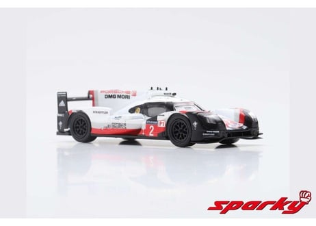 Sparky 1/64 (Y112) PORSCHE 919 HYBRID #2 PORSCHE LMP TEAM WINNER LE MANS 2017