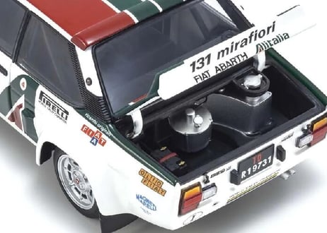 KYOSHO 1/18 (KS08376G) Fiat 131 Abarth #2 Rallye MonteCarlo 1978