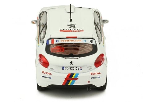 ixo models 1/43 (RAM559) Peugeot 208 R2 WRC #0 Tour de Corse 2012