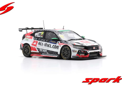 Spark 1/43(S8964)Honda Civic Type R TCR#9ALL-INKL.DE Munnich Motorsport 3rdRace2WTCR 2020Nurburgring