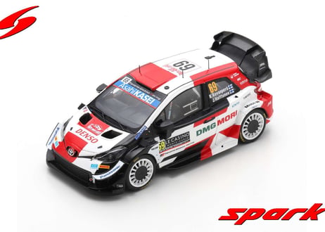 Spark 1/43 (S6584) Toyota Yaris WRC #69 4th Rally MonteCarlo 2021