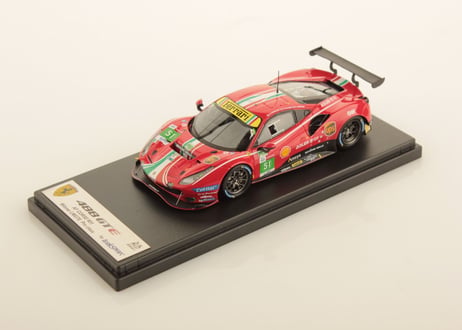 LookSmart 1/43 (LSLM121) Ferrari 488 GTE EVO #51 Winner LMGTE Pro class 24H Le Mans 2021