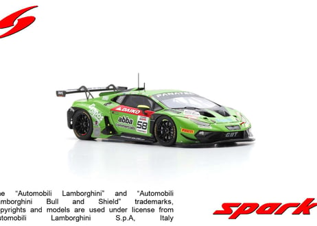 Spark 1/43 (SB736) Lamborghini Huracan GT3 EVO 2 #58 GRT Grasser Racing Team 24H Spa 2023