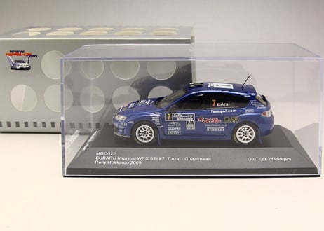 ixo models 1/43 (MDC022) SUBARU インプレッサ WRX STI 2009年 ラリー北海道 #7