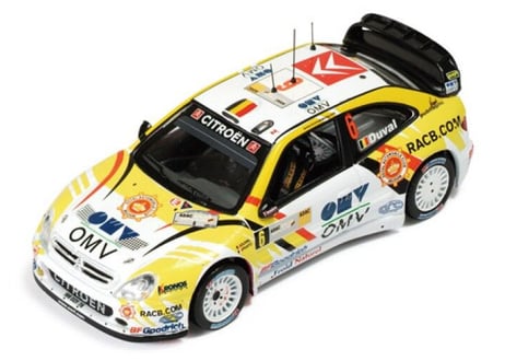 ixo models 1/43 (RAM285) Citroen Xsara WRC #6 2nd Rally Germany 2007 ＊ウェザリング塗装