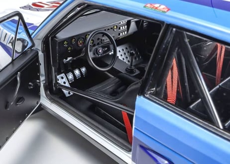KYOSHO 1/18 (KS08376A) Fiat 131 Abarth Rally 1980 Portugal # 5