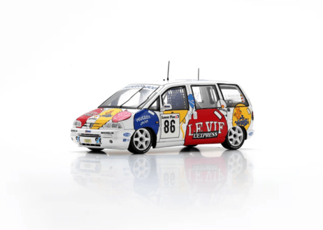 Spark 1/43 (100SPA13) Peugeot 806 #86 Peugeot Talbot Belgique 24H Spa 1995