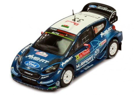 ixo models 1/43 (RAM715) Ford Fiesta WRC Rally Portugal 2019 #33