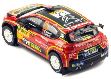 ixo models 1/43 (RAM738) Citroen C3 R5 #23 Rally Catalunya 2019