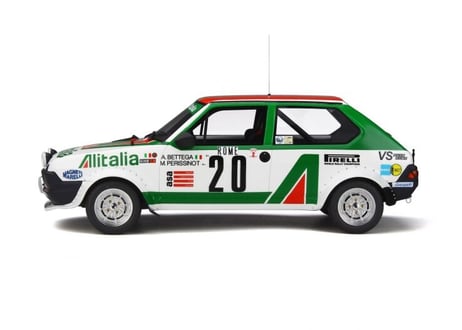 Otto Mobile 1/18 (OT294) Fiat Ritmo Abarth Gr.2 #20 Rallye Monte Carlo 1979