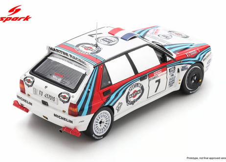 Spark 1/43 (S9018) Lancia Delta HF Integrale EVO #7 3rd Tour de Corse - Rally de France 1992