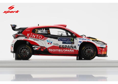 Spark 1/43 (S6865) TOYOTA GR Yaris Rally 2 #2 Teo Martin Winner FIA Motorsport Games Rally 2024