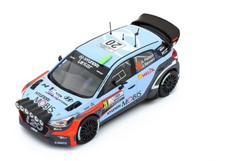 ixo models 1/43 (RAM624) Hyundai i20 WRC #20 Rallye Argentinien 2016