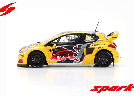 Spark 1/43 (S7806) Peugeot 208 WRX #71 Rd.4 World RX of Great Britain 2018