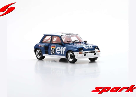 Spark 1/43 (S6022) Renault 5 Turbo #49 Renault 5 Turbo Eurocup 1981 Walter Rohrl