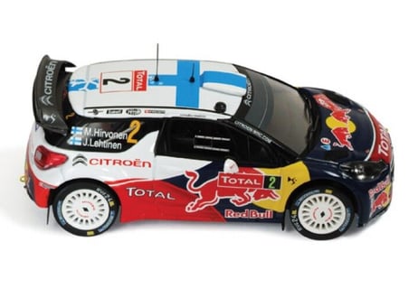 ixo models 1/43 (RAＭ483) Citroen DS3 WRC #2 Rally Monte Carlo 2012