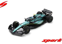 Spark 1/43 (S8585) Aston Martin AMR23 #14 Aston Martin Aramco Cognizant F1 Team 2nd Monaco GP 2023