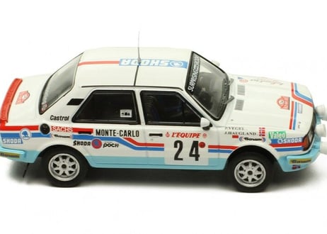 ixo models 1/43 (RAC277) SKODA 130L #24 Rallye Monte-Carlo 1987