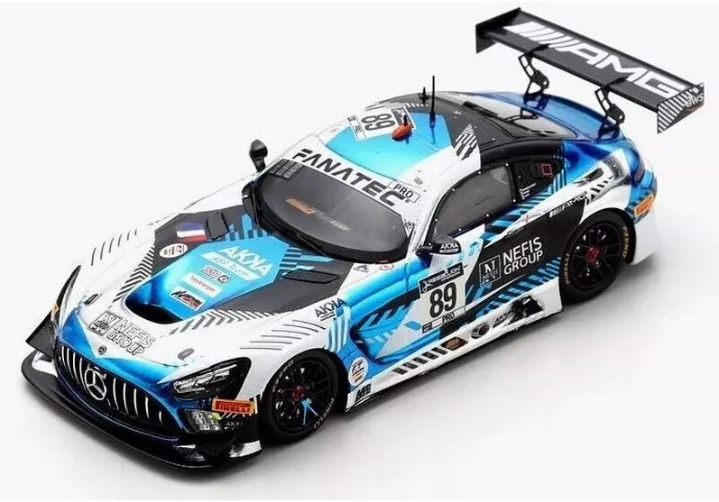 Spark 1/43 (SB438) Mercedes-AMG GT3 #89 AKKA ASP 10th 24H Spa 2021