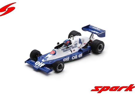 Spark 1/43 (S7238) Tyrrell 008 #4 3rd Austrian GP 1978 Patrick Depailler