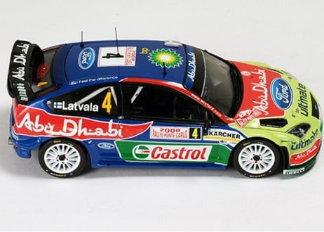 ixo models 1/43 (RAM301) FORD FOCUS RS WRC07 #4 Rally Monte Carlo 2008