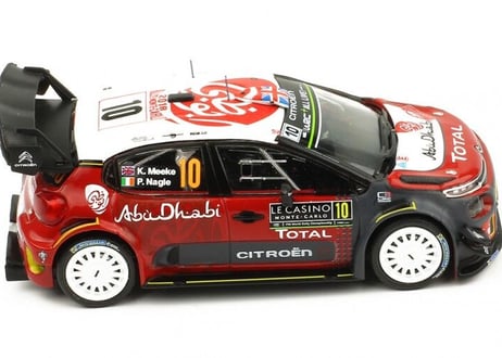 ixo models 1/43  (RAM662) CITROEN C3 WRC #10 Rallye Monte Carlo 2018