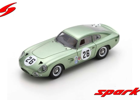 Spark 1/43 (S3684) ASTON MARTIN DP214 #26 DAYTONA 2000KM 1964