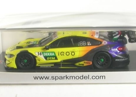Spark 1/43 (SG662) IQOO BMW M4 DTM #16 BMW TEAM RMG HOCKENHEIM 2020