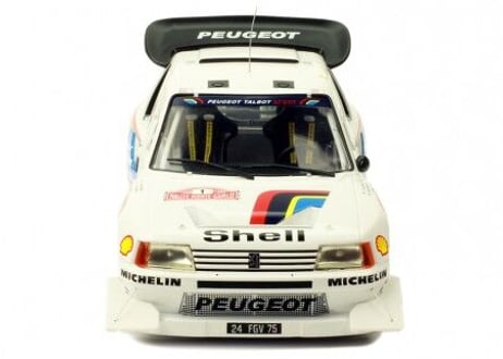 ixo models 1/18 (18RMC049A) Peugeot 205 T16 E2 #1 Rally Monte Carlo 1986