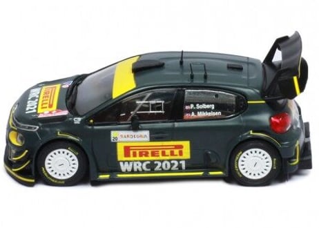 ixo models 1/43 (RAM766LQ) CITROEN C3 WRC #21 RALLY SARDEGNA 2020