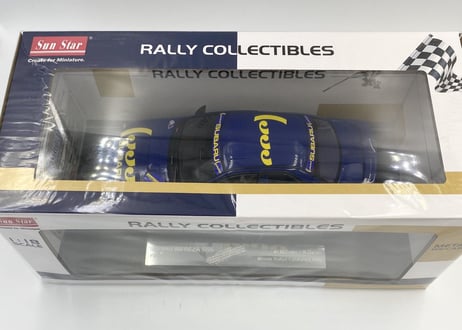 Sun Star 1/18 (5516) Subaru Impreza 555 #1 Winner Rallye Catalunya 19