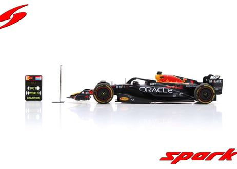 Spark 1/43 (S8919) Oracle Red Bull RB19 #1 Winter Qatar GP 2023 Formula One Drivers' Champion