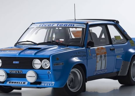 KYOSHO 1/18 (KS08376C) Fiat 131 Abarth Rally 1980 San Remo # 11