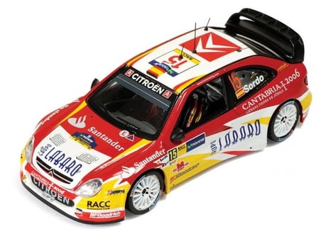 ixo models 1/43 (RAM238) Citroen Xsara WRC #15 2nd RACC Catalunya 2006