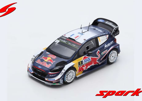 Spark 1/43 (S5970) Ford Fiesta WRC M-Sport Ford WRT #1 Winner Rally Tour de Corse 2018