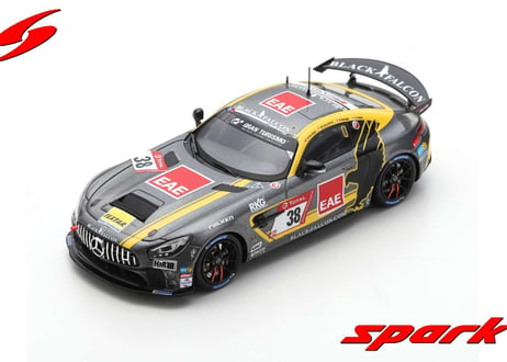 Spark 1/43 (SG698) Mercedes-AMG GT4 #38 BLACK FALCON Team TEXTAR 24H Nurburgring 2020
