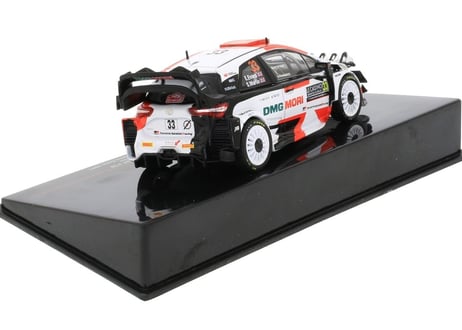 ixo models 1/43 (RAM782) Toyota  Yaris WRC #33  Rally MonteCarlo  2021 E. EVANS / S. MARTIN　ライトポッド付